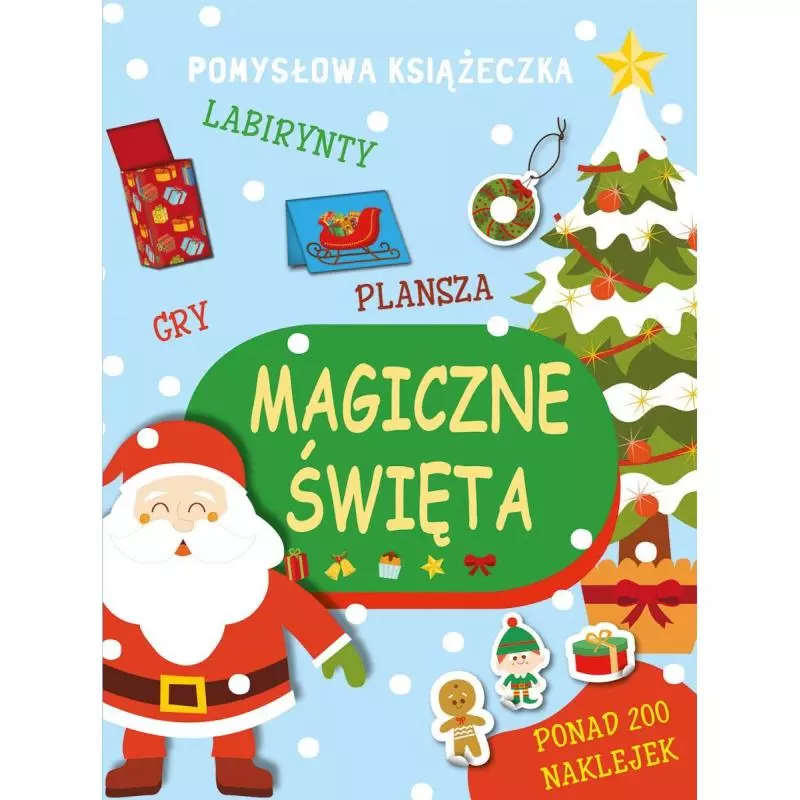 MAGICZNE ŚWIĘTA POMYSŁOWA KSIĄŻECZKA 