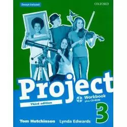 PROJECT 3 ĆWICZENIA THIRD EDITION JĘZYK ANGIELSKI + CD Hutchinson Tom - Pos Projekt