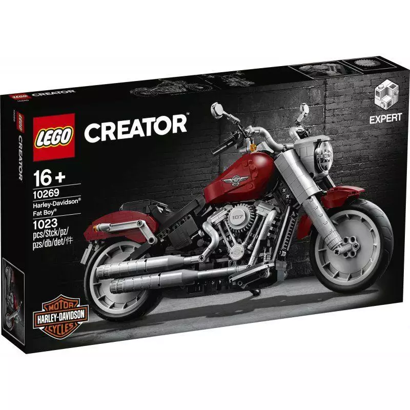 HARLEY-DAVIDSON FAT BOY LEGO CREATOR EXPERT 10269 - Lego