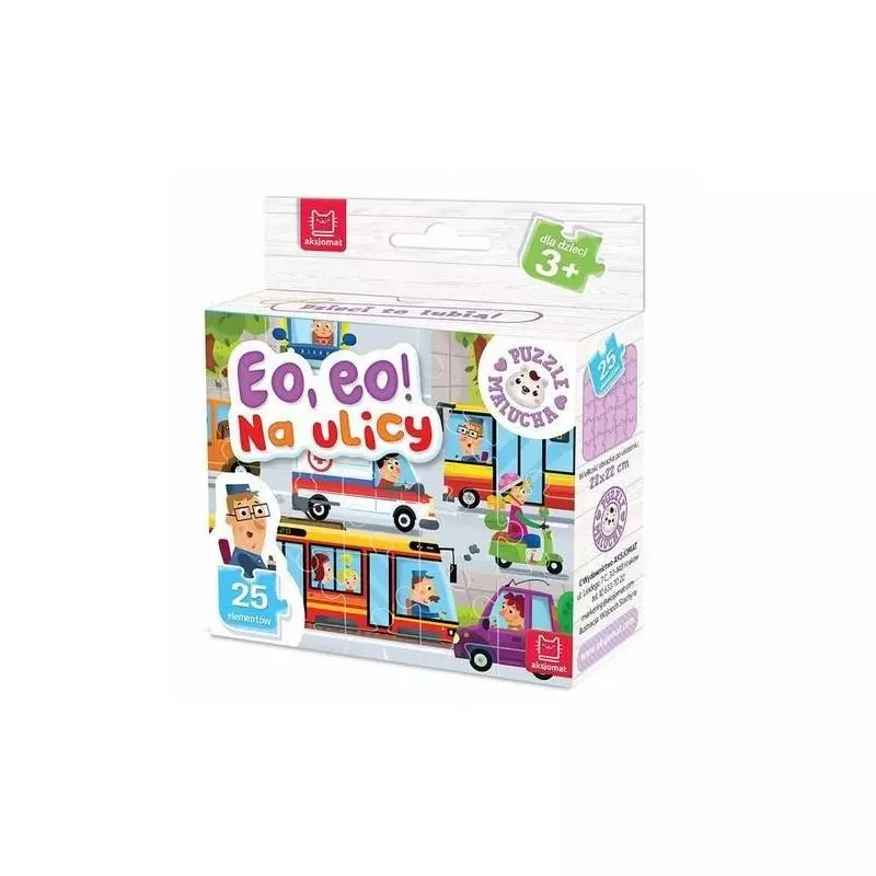 EO, EO! NA ULICY PUZZLE MALUCHA 25 ELEMENTÓW EO, EO! NA ULICY PUZZLE MALUCHA 25 ELEMENTÓW