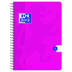 KOŁOZESZYT W KRATKĘ 50 KARTEK A4 OXFORD FIOLETOWY - Hamelin