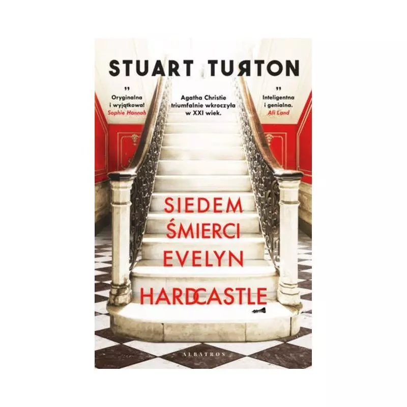 SIEDEM ŚMIERCI EVELYN HARDCASTLE Stuart Turton - Albatros