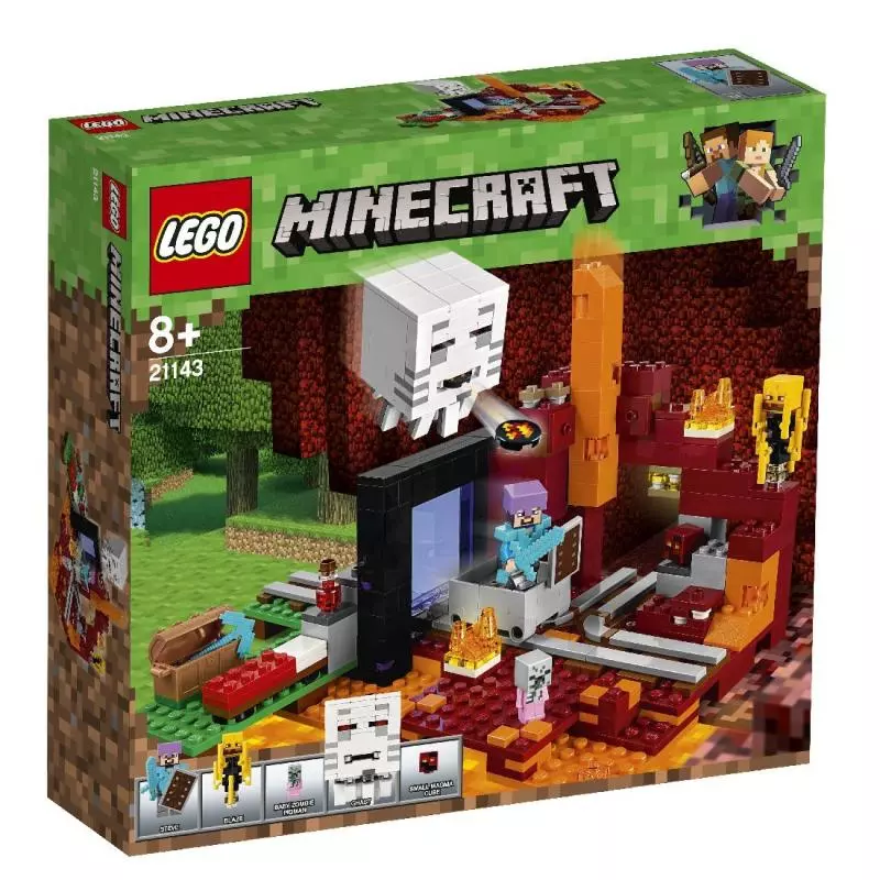 PORTAL DO NETHERU LEGO MINECRAFT 21143 - Lego