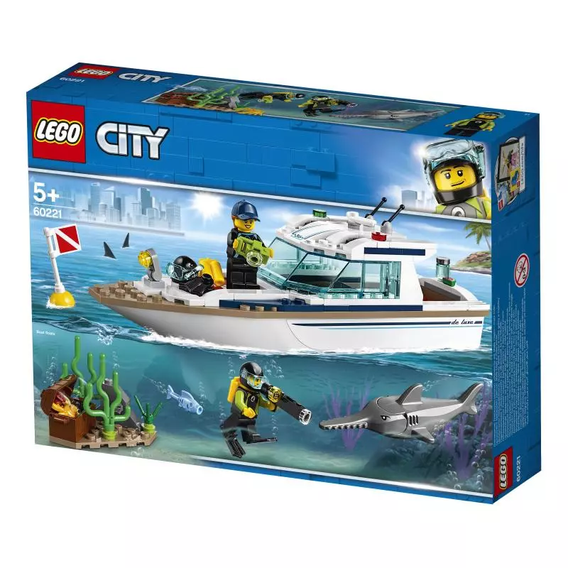 JACHT LEGO CITY 60221 - Lego