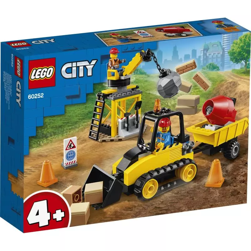 BULDOŻER BUDOWLANY LEGO CITY 60252 - Lego