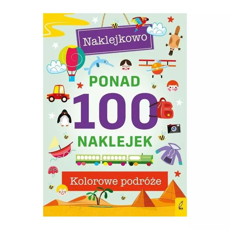 NAKLEJKOWO PONAD 100 NAKLEJEK KOLOROWE PODRÓŻE 