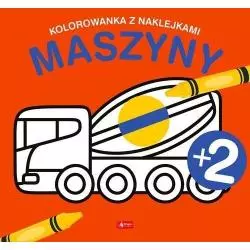 MASZYNY KOLOROWANKA Z NAKLEJKAMI