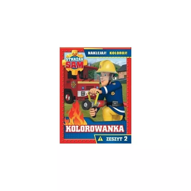 STRAŻAK SAM KOLOROWANKA 2