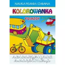 POJAZDY KOLOROWANKA NAUKA PISANIA I ZABAWA Guzowska,przemysław Gul Beata - Literat