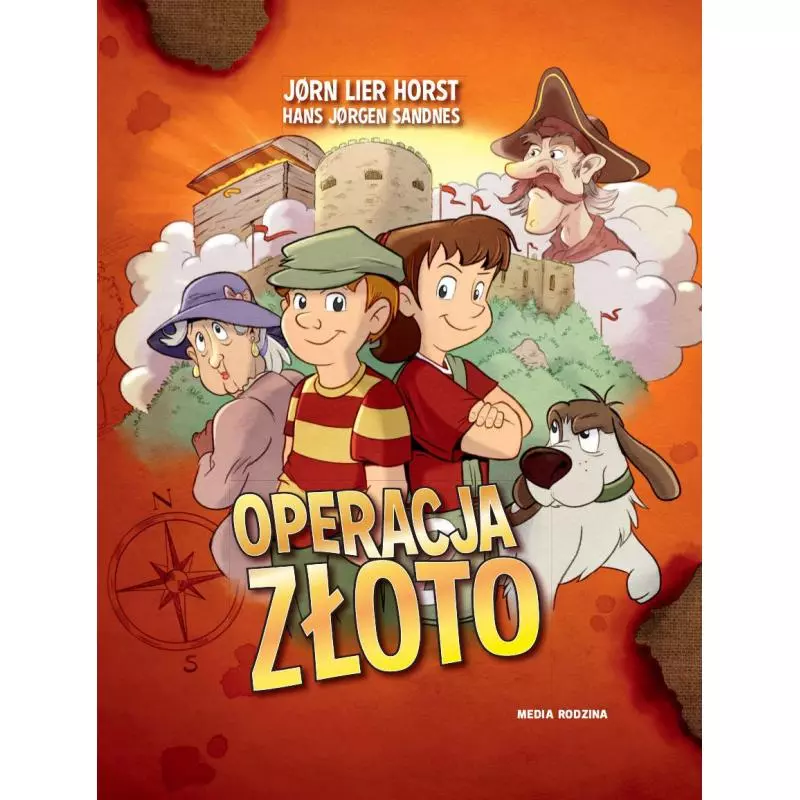 OPERACJA ZŁOTO BIURO DETEKTYWISTYCZNE Lier Horst Jorn - Media Rodzina