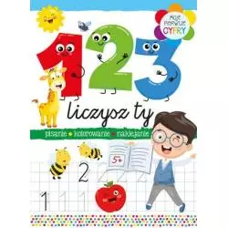 123 LICZYSZ TY PISANIE KOLOROWANE NAKLEJANIE 