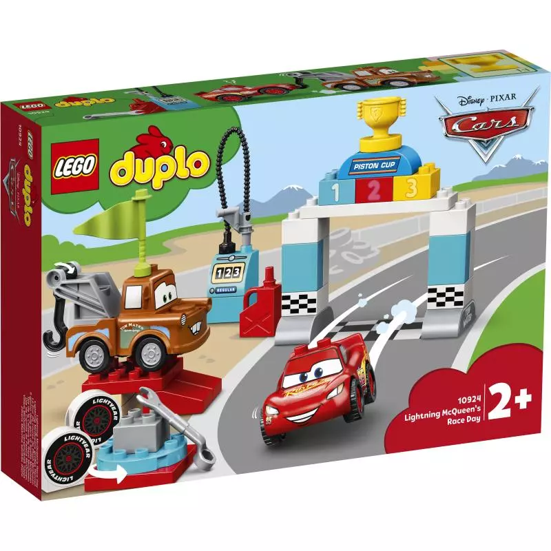 ZYGZAK MCQUEEN NA WYŚCIGACH LEGO DUPLO 10924 - Lego