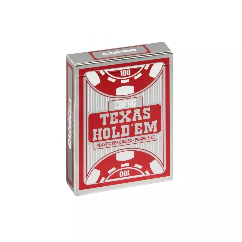 TALIA KART TEXAS HOLDEM PLASTIC POKER - Cartamundi