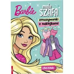 BARBIE MOJA SZAFA ZMAZYWANKI Z NAKLEJKAMI 