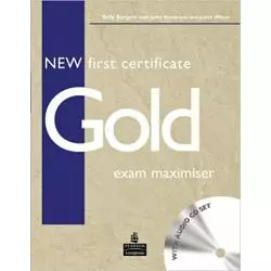  GOLD NEW EXAM MAXIMISER + CD. ĆWICZENIA. Sally Burgess, Jacky Newbrook, Judith Wilson