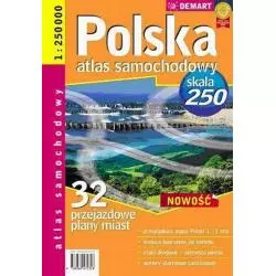 POLSKA PLUS 32 ATLAS SAMOCHODOWY 1 : 250 000 - Demart