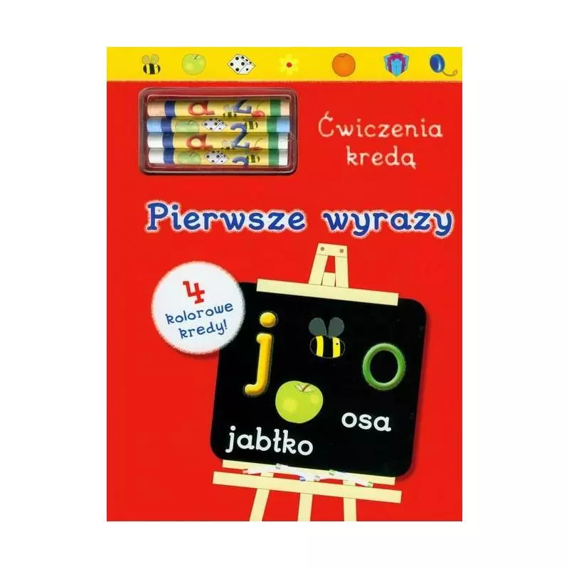 ĆWICZENIA KREDĄ. PIERWSZE WYRAZY. - Book House