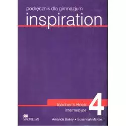 INSPIRATION 4. PODRĘCZNIK. Amanda Bailey, Susannah McKee
