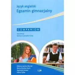 EGZAMIN GIMNAZJALNY COMPANION +CD. Agnieszka Sendur, Halina Tyliba, Maria Potocka-Grych, Elżbieta Janicka-Biernat - EGIS