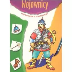 WOJOWNICY MALOWANKA Z NAKLEJKAMI 