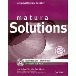 MATURA SOLUTIONS. JĘZYK ANGIELSKI. ĆWICZENIA +CD. Tim Falla, Jane Hudson, Paul Davies - Oxford