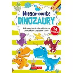 NIESAMOWITE DINOZAURY 74 NAKLEJKI 