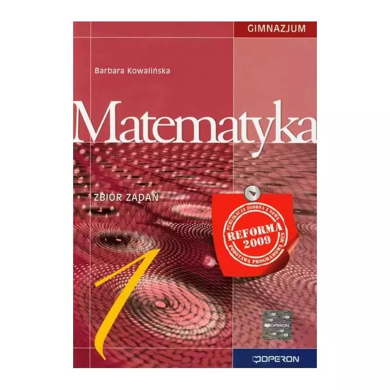 MATEMATYKA. ZBIÓR ZADAŃ. Barbara Kowalińska