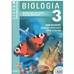 BIOLOGIA 3. ZESZYT ĆWICZEŃ. ZAKRES ROZSZERZONY. LICEUM.Małgorzata Łaszczyca, Grażyna Skirmuntt 