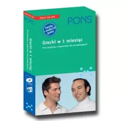 PONS GRECKI W 1 MIESIĄC Z PŁYTĄ CD - LektorKlett