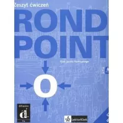 ROND POINT 1. A1-A2. ZESZYT ĆWICZEŃ +CD. JĘZYK FRANCUSKI. Josiane Labascoule, Corinne Royer 