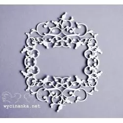 TEKTURKA RAMA RÓŻE 11X14CM - Wycinanka