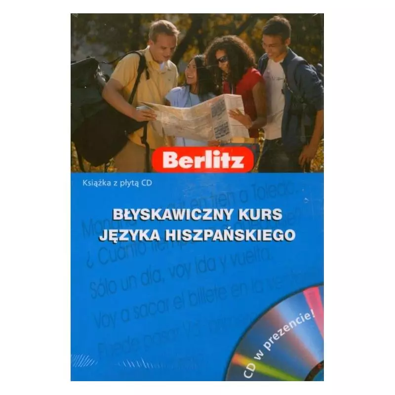 BŁYSKAWICZNY KURS JĘZYKA HISZPAŃSKIEGO + CD Carmen Konigbauer Harda Kuwer - Berlitz