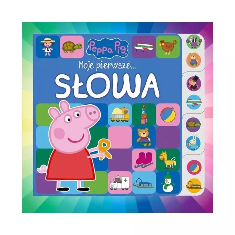 ŚWINKA PEPPA MOJE PIERWSZE SŁOWA 