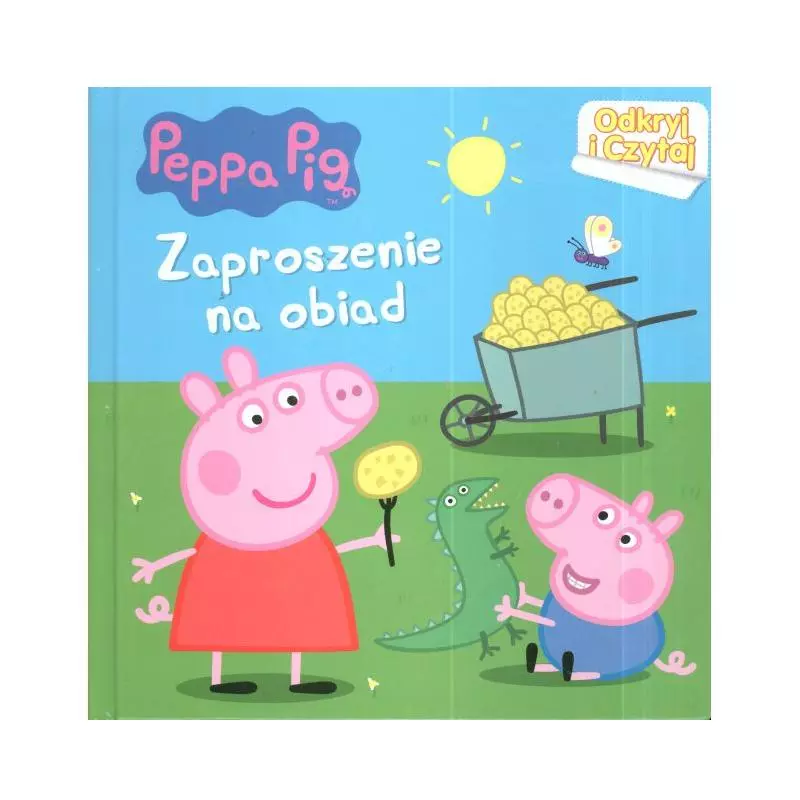 ŚWINKA PEPPA ZAPROSZENIE NA OBIAD 