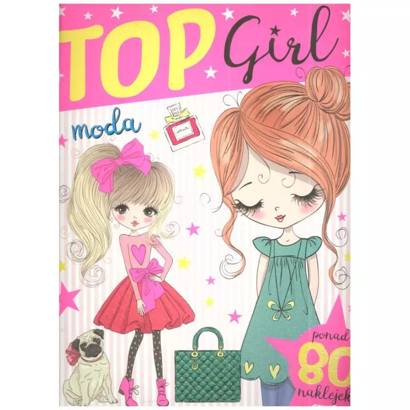 TOP GIRL MODA PONAD 80 NAKLEJEK 