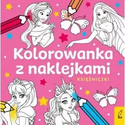 KOLOROWANKA Z NAKLEJKAMI KSIĘŻNICZKI 