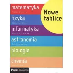 NOWE TABLICE. MATEMATYKA, FIZYKA, INFORMATYKA, ASTRONOMIA, BIOLOGIA, CHEMIA. - Wydawnictwo Szkolne PWN