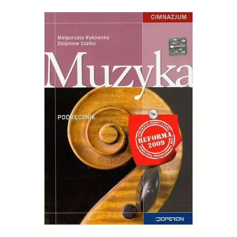 MUZYKA. PODRĘCZNIK Małgorzata Rykowska - Operon