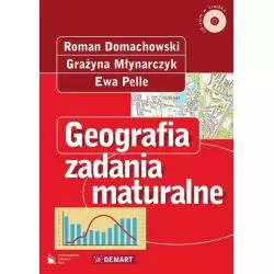 GEOGRAFIA ZADANIA MATURALNE Z PŁYTĄ CD. Roman Domachowski - Demart