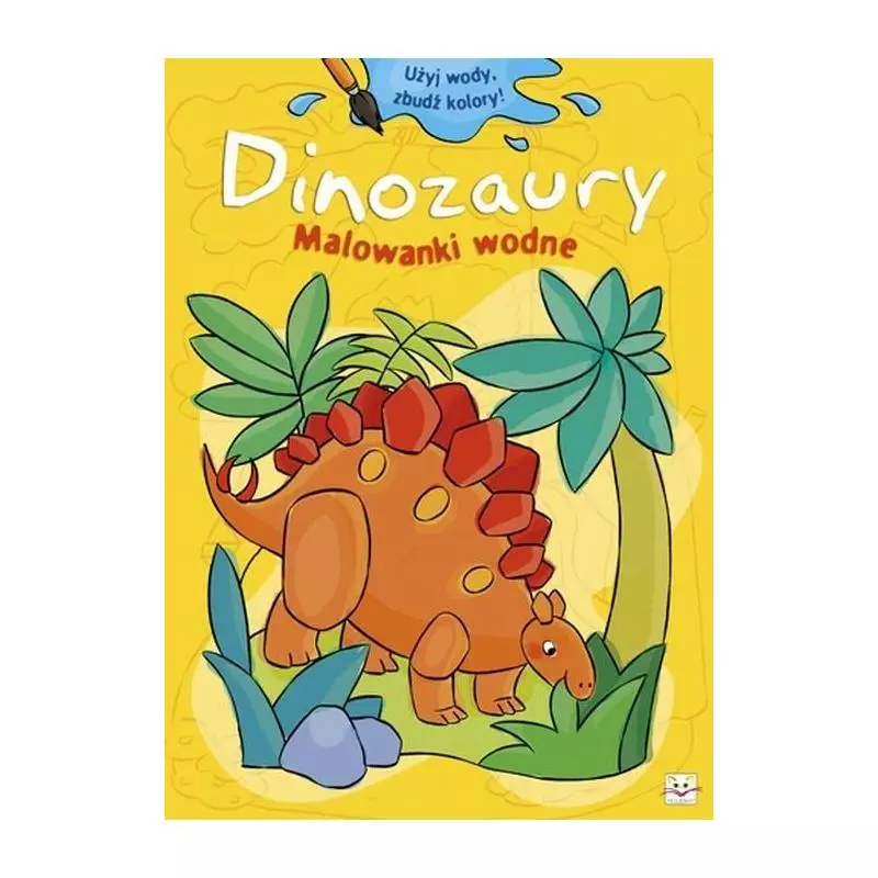 DINOZAURY. MALOWANKI WODNE 