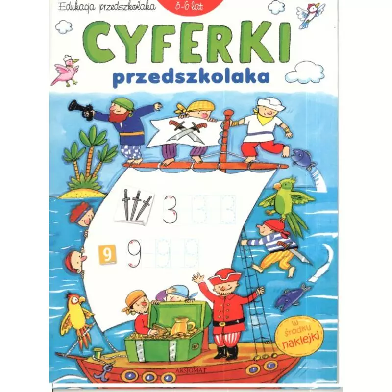 CYFERKI PRZEDSZKOLAKA, 5-7 LAT CYFERKI PRZEDSZKOLAKA, 5-7 LAT