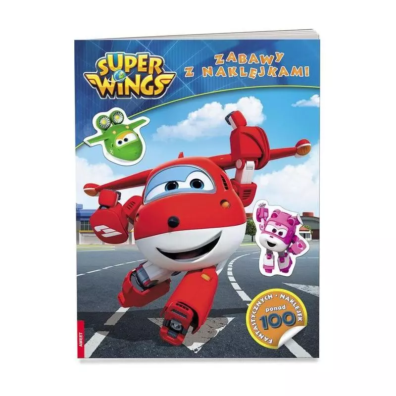 SUPER WINGS ZABAWY Z NAKLEJKAMI 