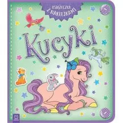 KUCYKI KSIĄŻECZKA Z NAKLEJKAMI 