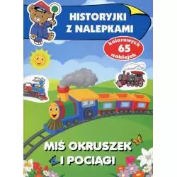 HITORYJKI Z NALEPKAMI MIŚ OKRUSZEKI POCIĄGI Anna Wiśniewska