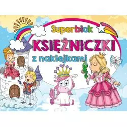 SUPERBLOK KSIĘŻNICZKI Z NAKLEJKAMI 