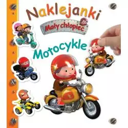 MAŁY CHŁOPIEC NAKLEJANKI MOTOCYKLE Nathalie Belineau Alexis Nesme