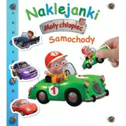 NAKLEJANKI MAŁY CHŁOPIEC SAMOCHODY Nathalie Belineau Alexis Nesme