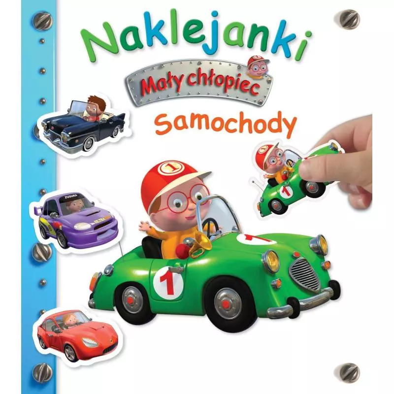 NAKLEJANKI MAŁY CHŁOPIEC SAMOCHODY Nathalie Belineau Alexis Nesme NAKLEJANKI MAŁY CHŁOPIEC SAMOCHODY Nathalie Belineau Alexis Nesme