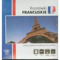 ROZMÓWKI FRANCUSKIE -CD. TYSIĄCE WYRAŻEŃ PRZYDATNYCH W PODRÓŻY. - Supermemo