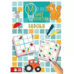 SUDOKU. MĄDRY DZIECIAK 6+ - Zielona Sowa